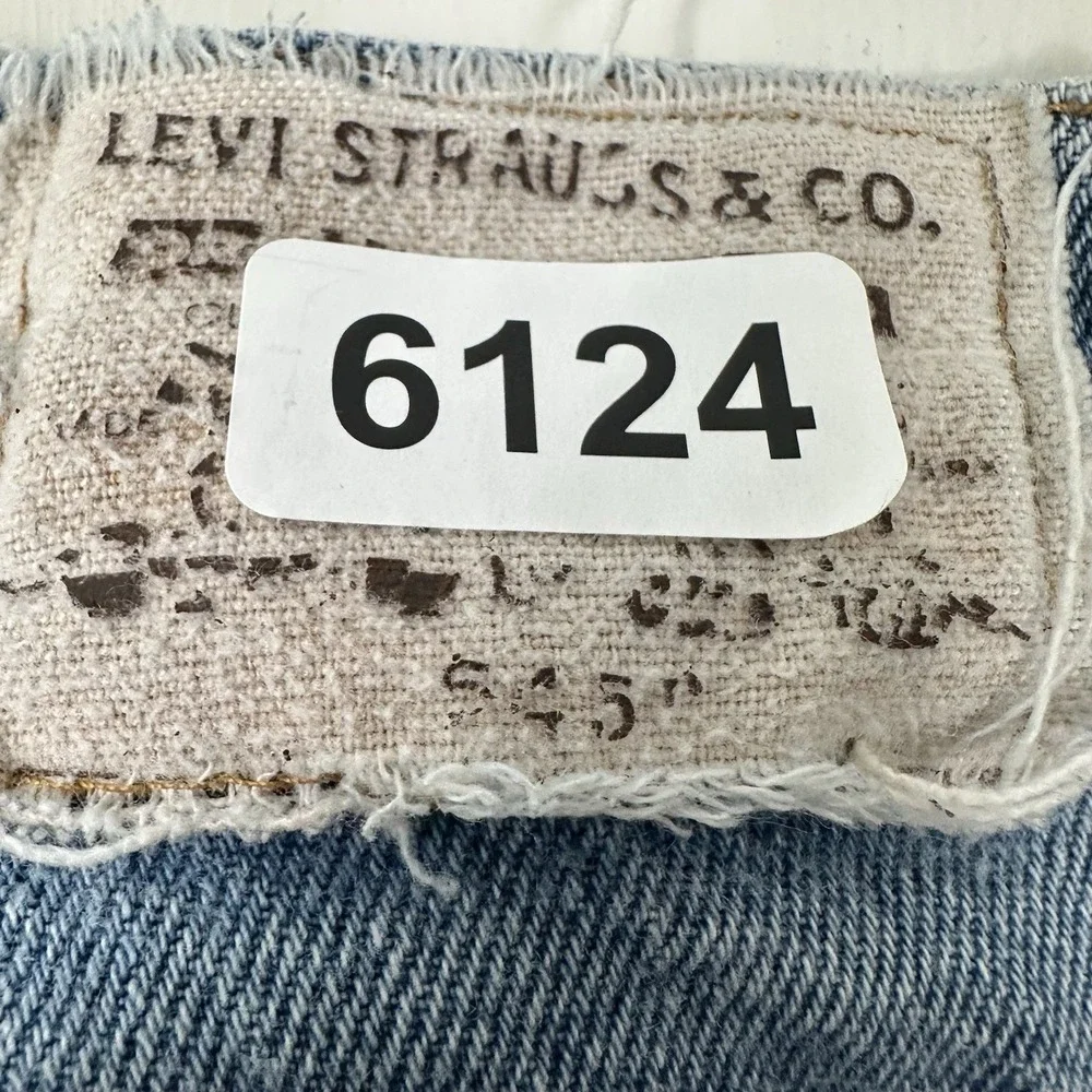 VTG Levi's 545 Loose Fit Jeans Men Fits 36x32 Blue‎ Brown Tab 90s Light Wash USA